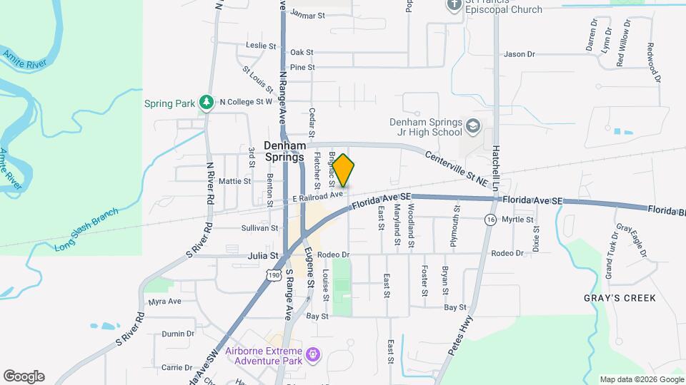 555 Railroad Ave Map and Location Details