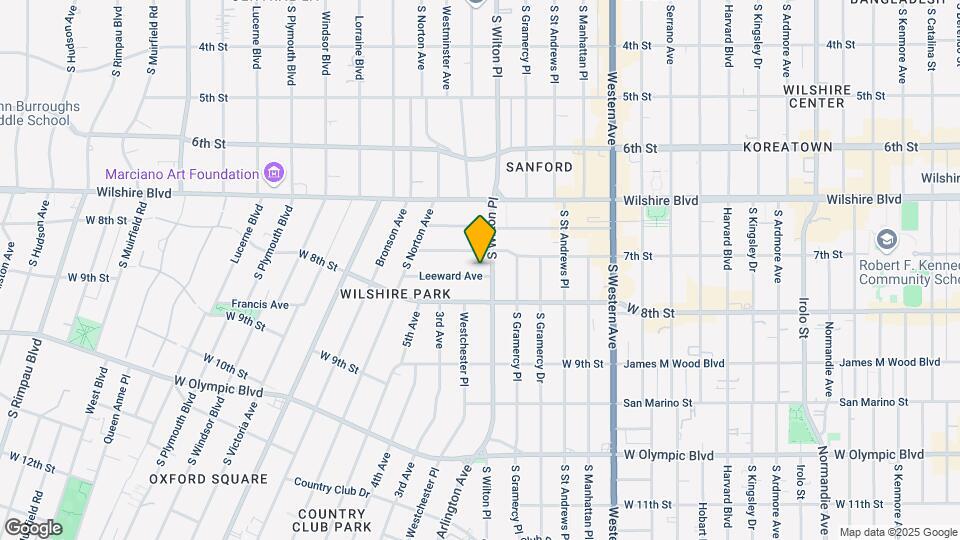 4009 Leeward Ave Mapa y Detalles de la Ubicación