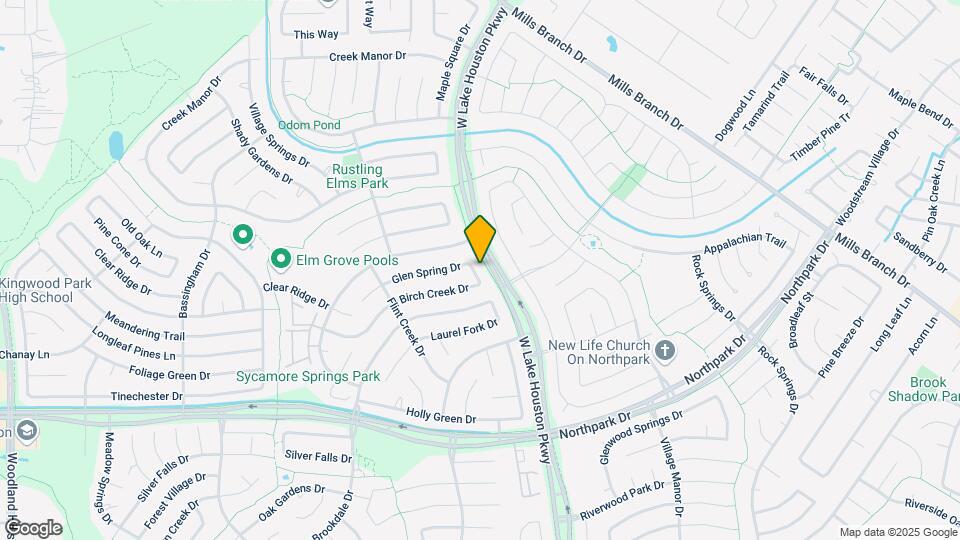3346 Birch Creek Dr Map and Location Details