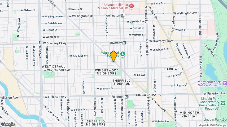 2632 N Lincoln Ave, Unit 3 Mapa y Detalles de la Ubicación