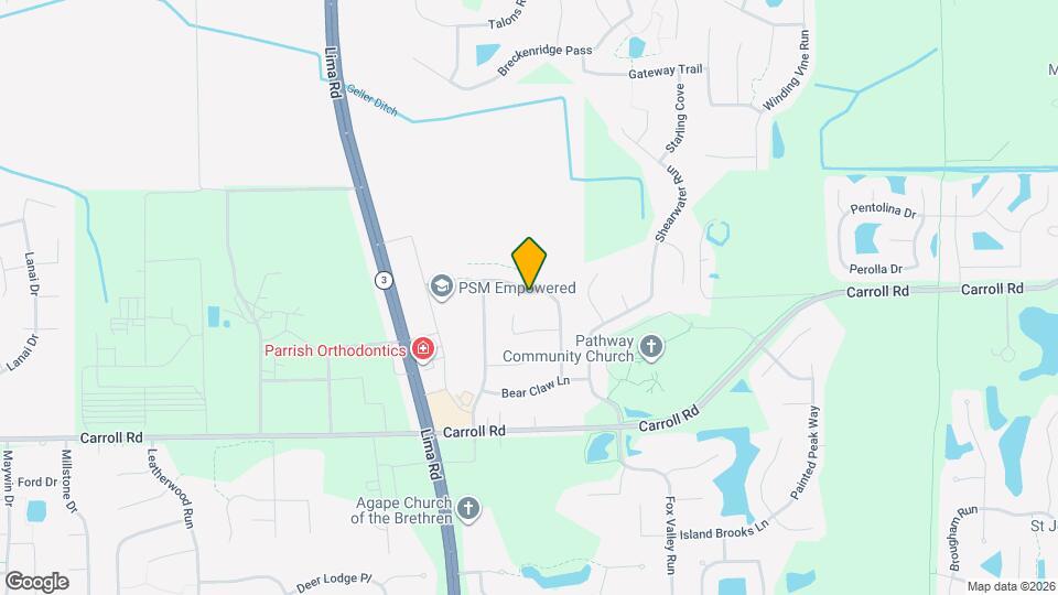 1527 Flint Lock Ln Map and Location Details