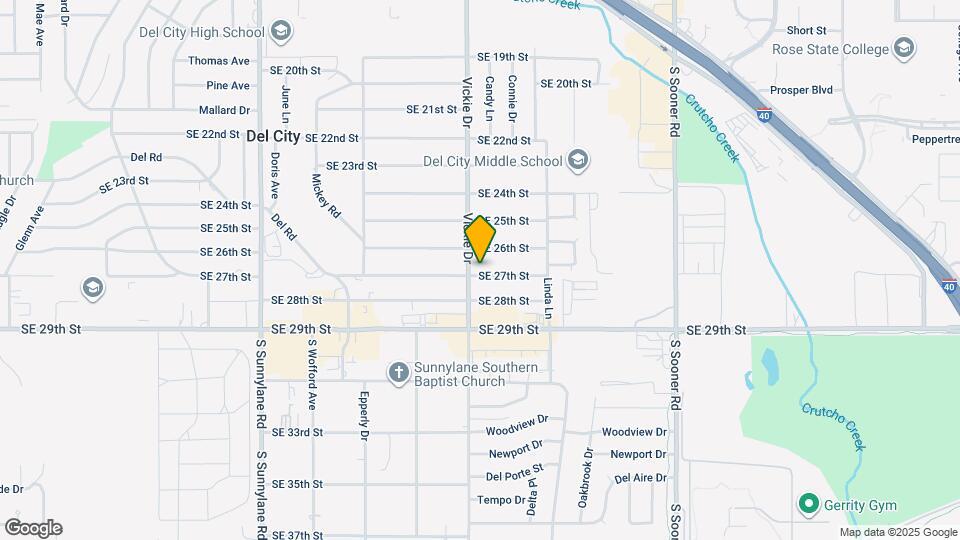 4709 SE 27th St Map and Location Details