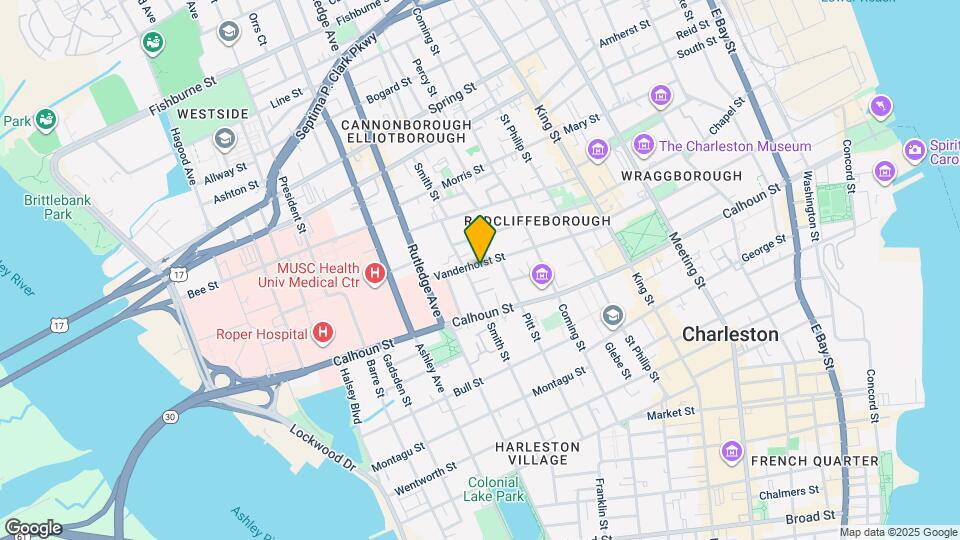 65 Vanderhorst St, Unit A Mapa y Detalles de la Ubicación
