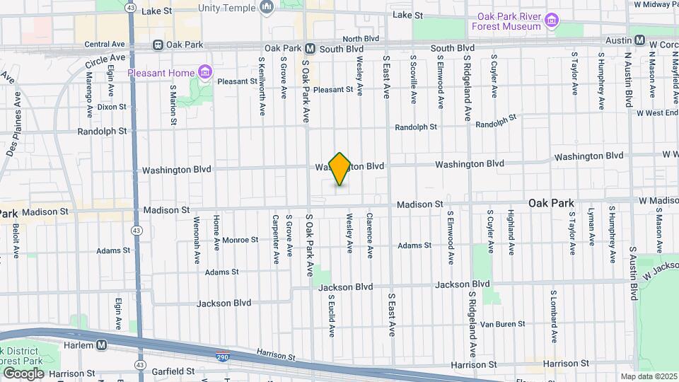 434 S Euclid Ave Map and Location Details