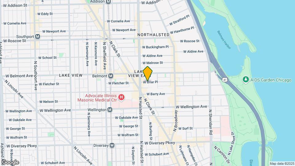 723 W Briar Pl Map and Location Details