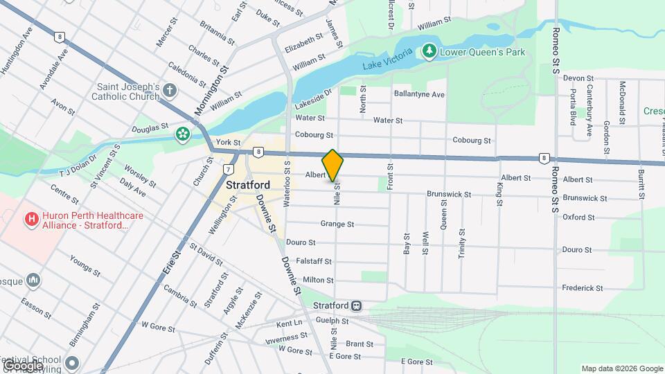 84 Nile St Map and Location Details