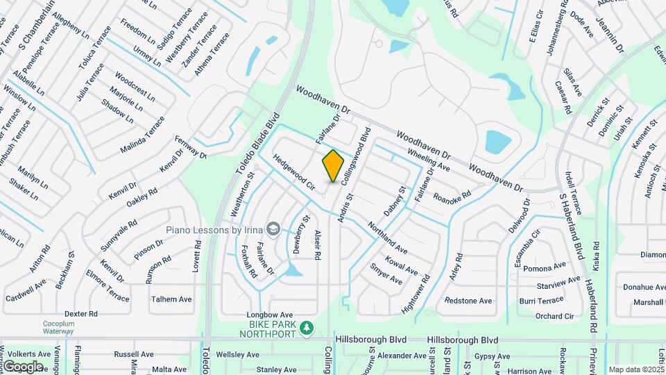 1436 Hedgewood Cir Map and Location Details