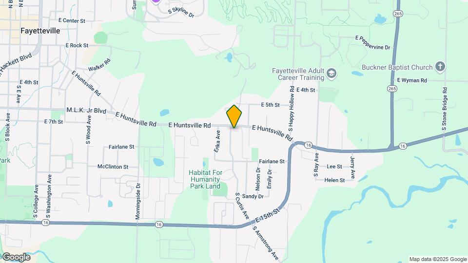 1427 E Huntsville Rd Map and Location Details
