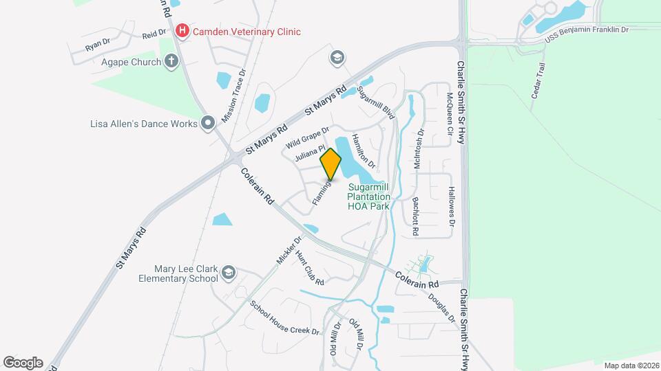 300 Flamingo Dr Map and Location Details