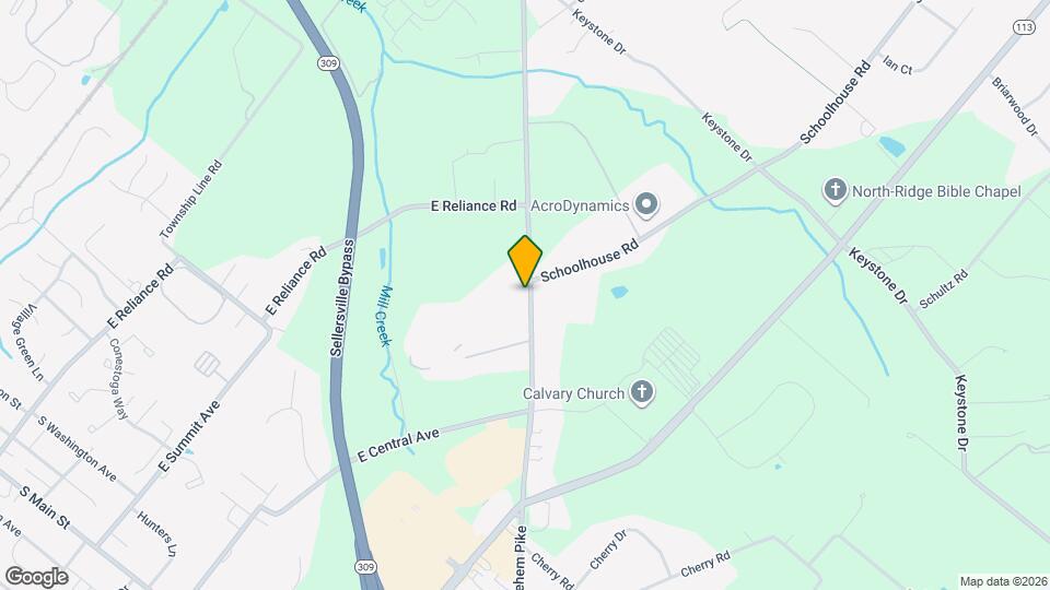 4220 Bethlehem Pike Map and Location Details