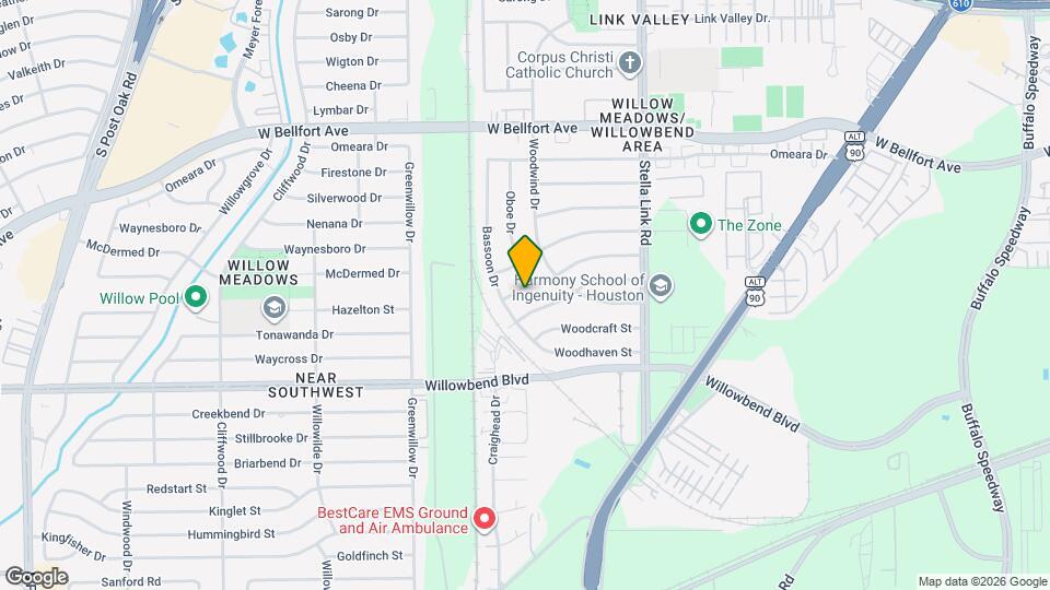 4125 Woodfox St Map and Location Details