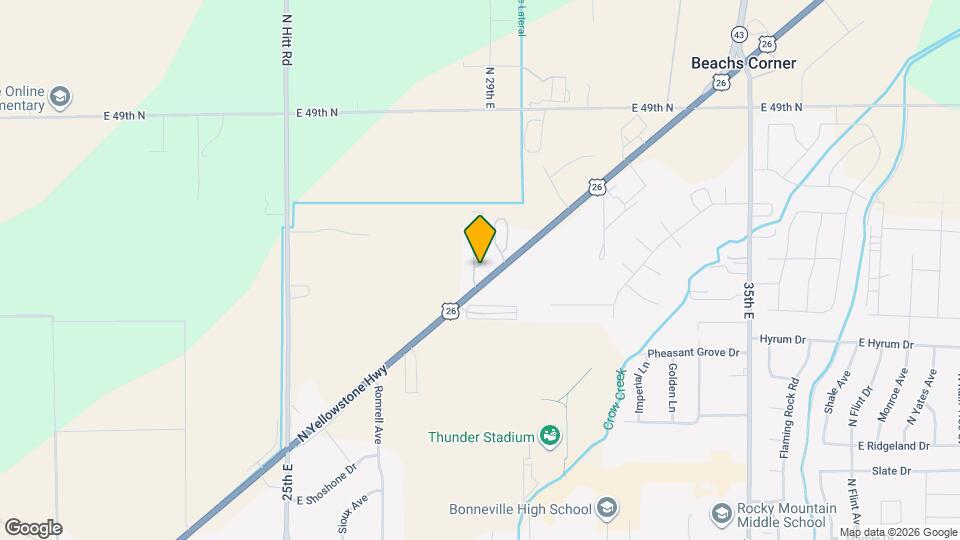 4285 N Yellowstone Hwy Mapa y Detalles de la Ubicación