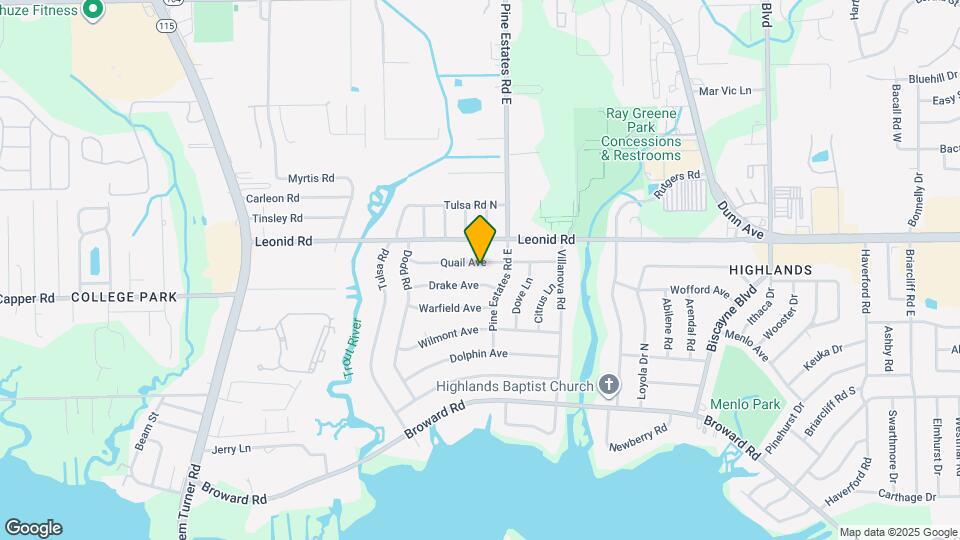 2434 Quail Ave Map and Location Details