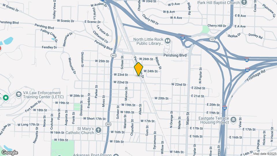 2209 Railroad Ave Map and Location Details