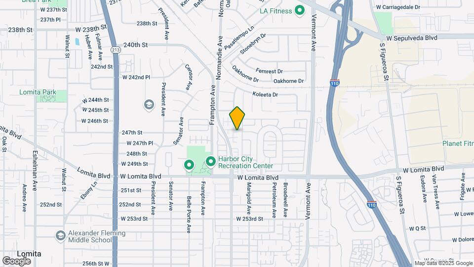 1202 Clipper Ln Mapa y Detalles de la Ubicación