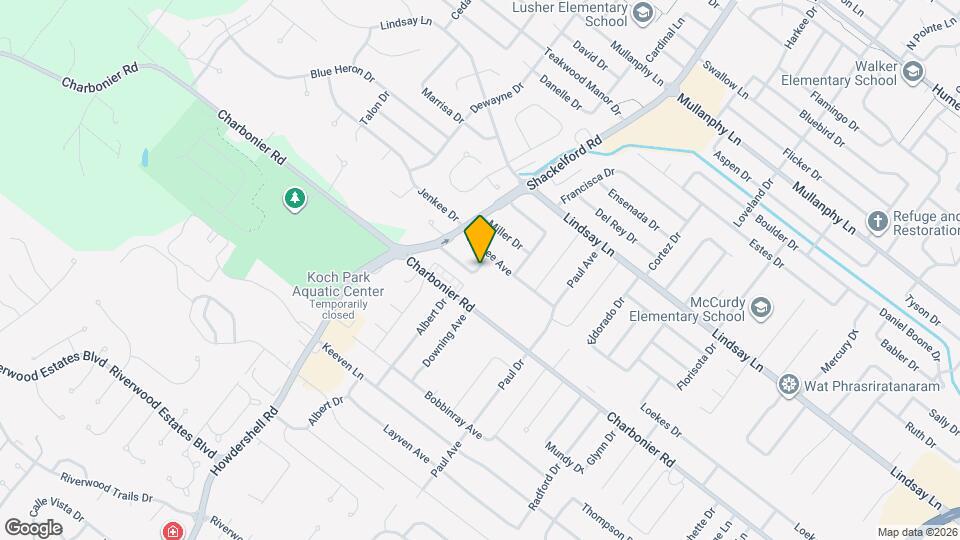 1850 Shirlene Dr Map and Location Details