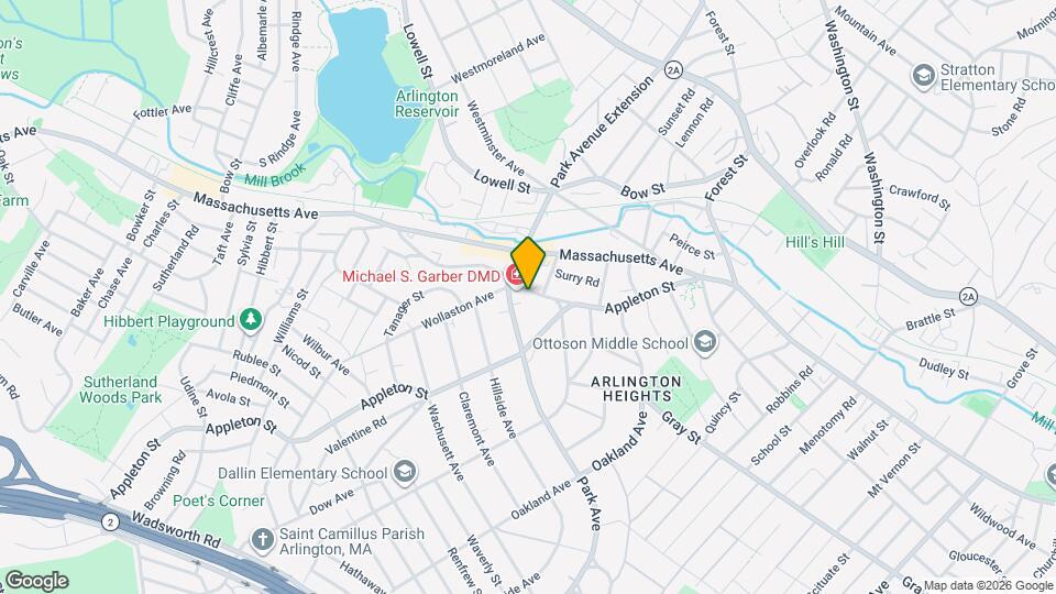 32 Paul Revere Rd, Unit 3 Map and Location Details