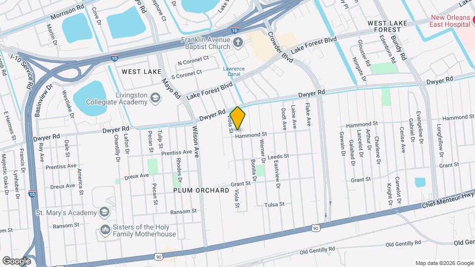 4808 Francisco Verrette Dr Map and Location Details