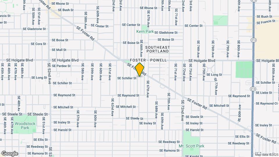 4724-4724 SE 65th Ave Map and Location Details