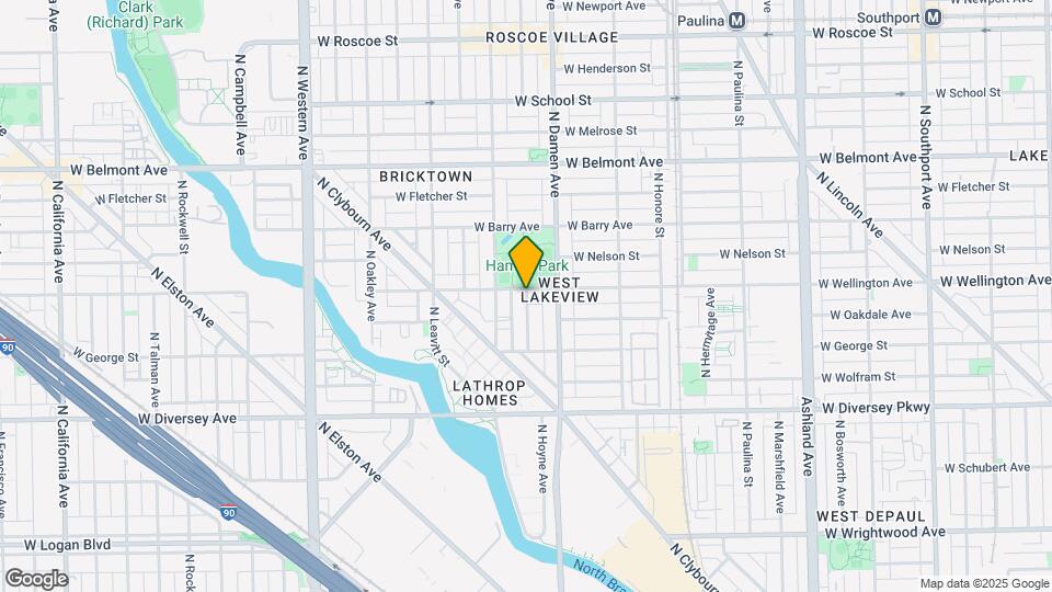 2958 N Seeley Ave Map and Location Details