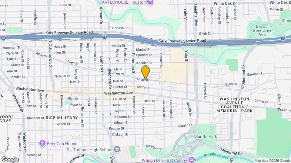 4307 Allen St Map and Location Details