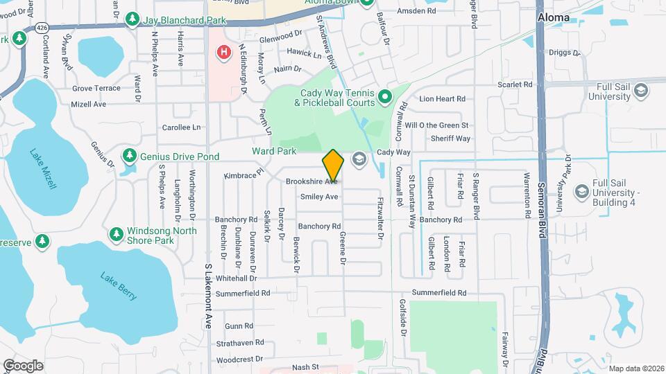 2350 Brookshire Ave Map and Location Details