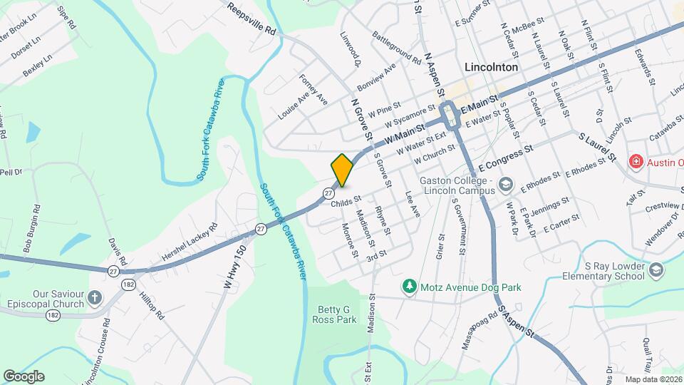 615 Riverside Dr Map and Location Details