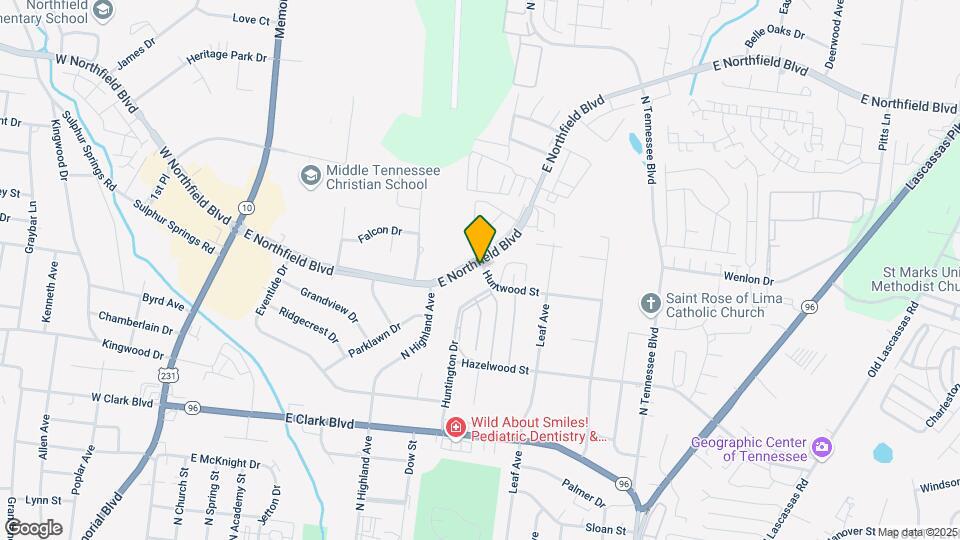 1717 Huntwood St Map and Location Details