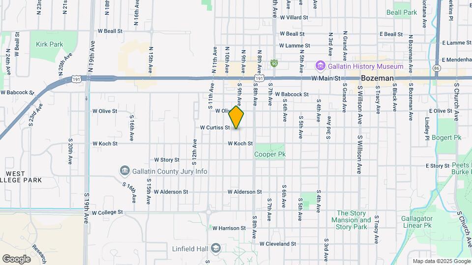 306 S 9th St Map and Location Details