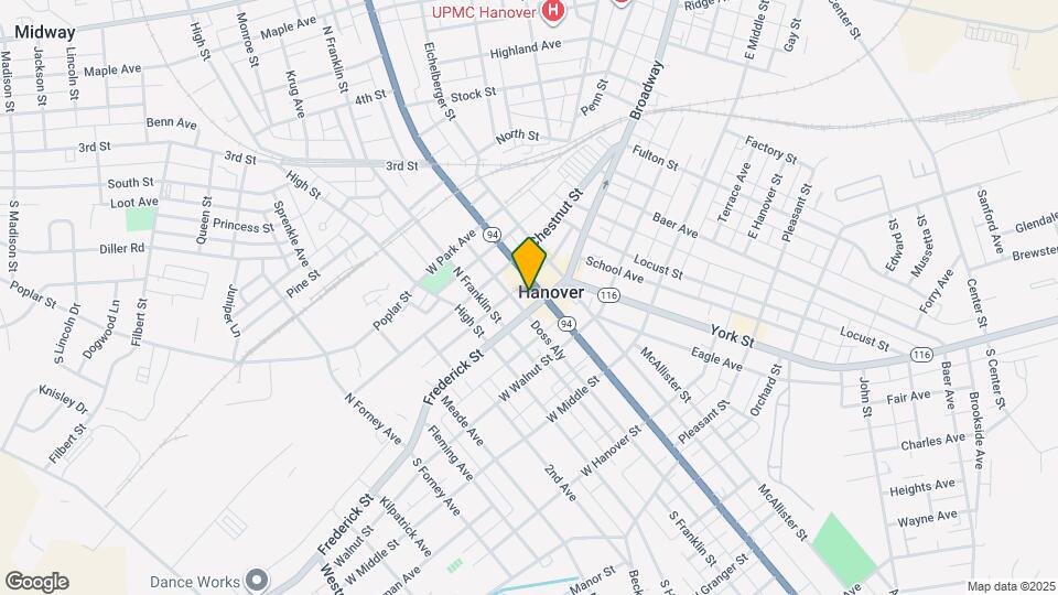 8-12 Center Square Map and Location Details