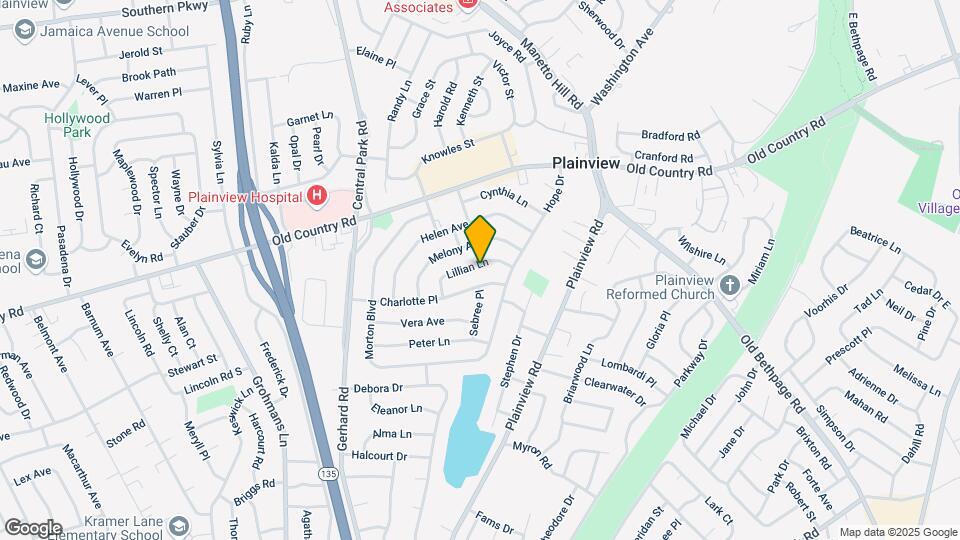 11 Lillian Ln Mapa y Detalles de la Ubicación