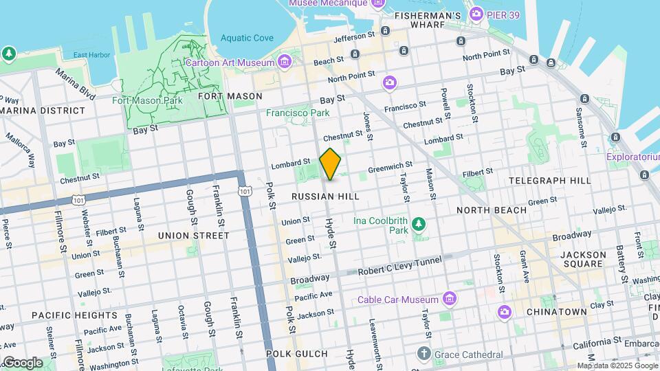 2140 Hyde St Map and Location Details