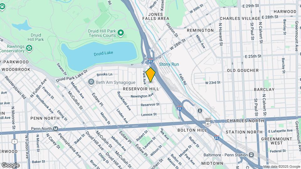 605 Whitelock St Map and Location Details