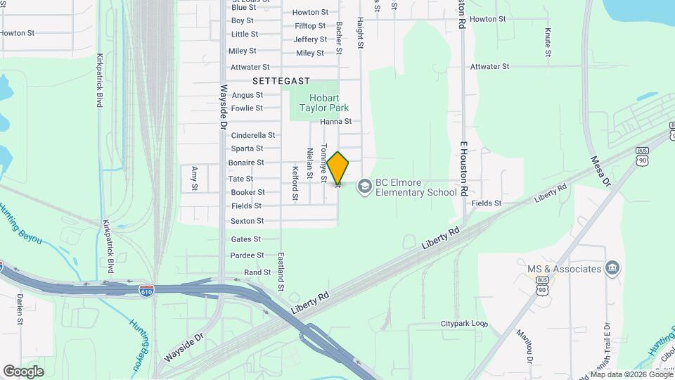 5319 Bacher St Map and Location Details