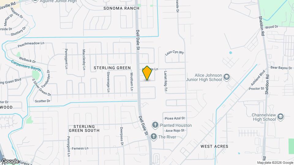 15322 Romford Ln Map and Location Details