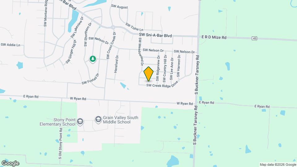 614 SW Creek Ridge Drive . Mapa y Detalles de la Ubicación