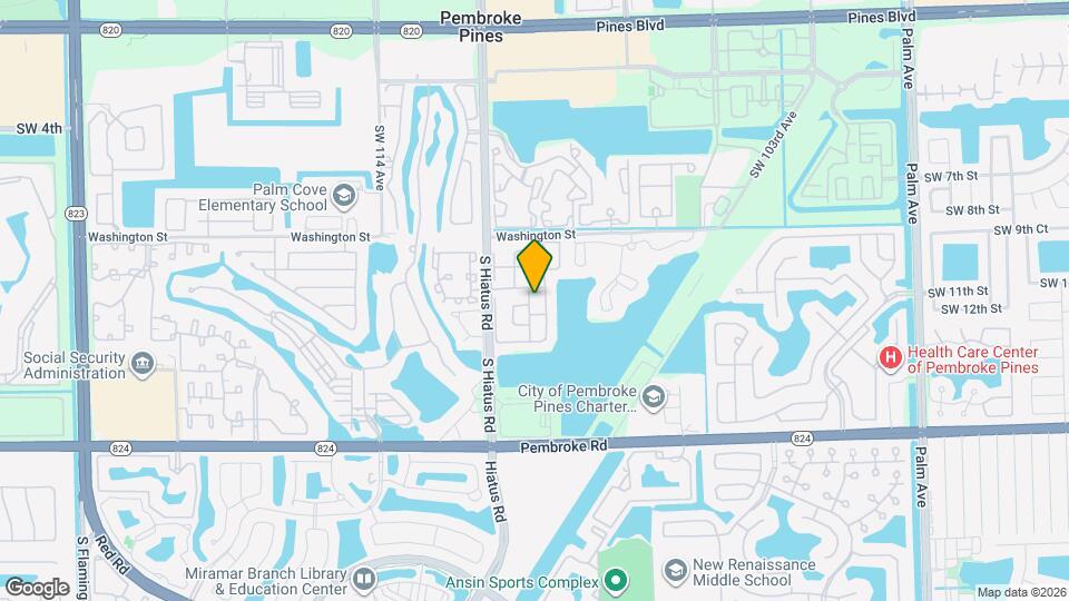 1131 SW 110th Ave Map and Location Details