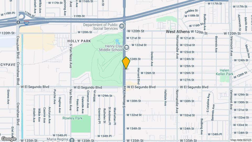 12526 S Western Ave Map and Location Details