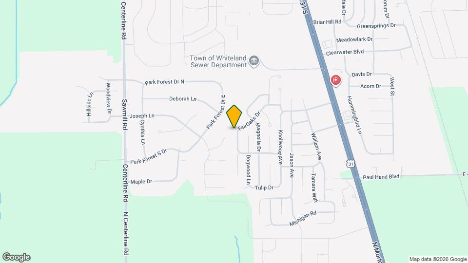 4016 Fairoaks Dr Map and Location Details