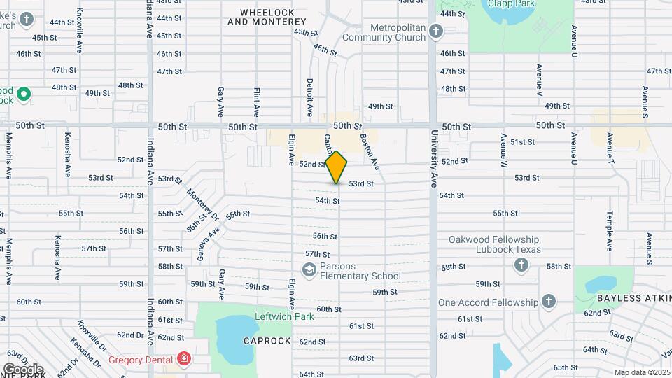 2801 53rd St Map and Location Details