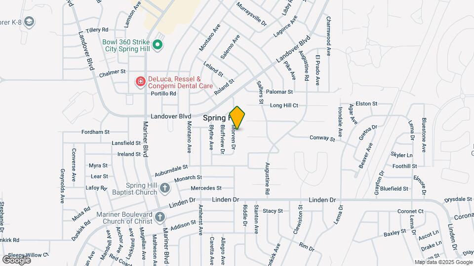 3300 Morven Dr Map and Location Details