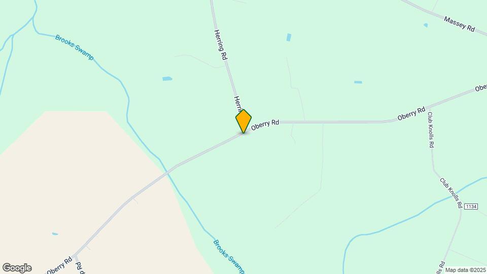 1033 Oberry Rd Map and Location Details