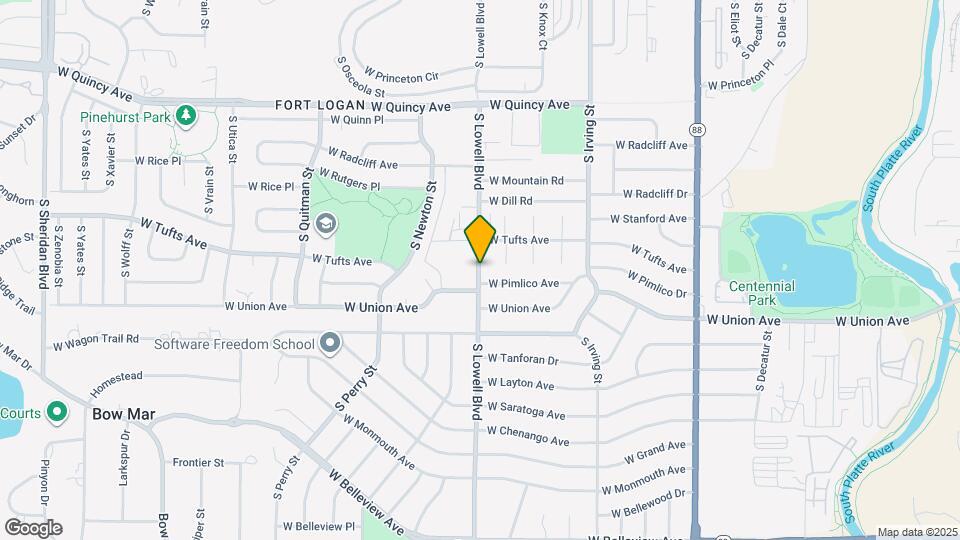 4642 S Lowell Blvd Englewood CO Apartments and Nearby Englewood