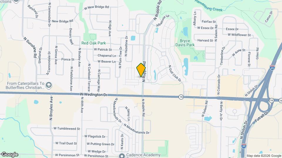 1255 N Rupple Rd Map and Location Details