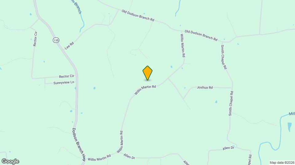 515 Willis Martin Rd Map and Location Details