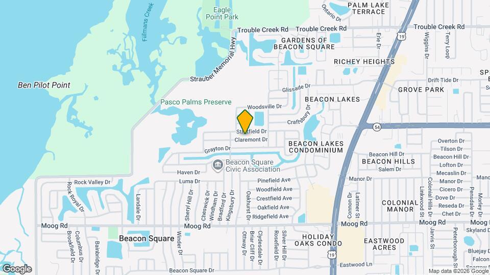 4037 Claremont Dr Map and Location Details