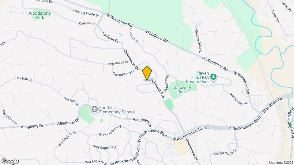 460 Wintery Cir N Map and Location Details