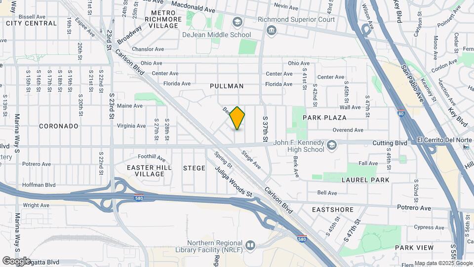 410 S 34th St Map and Location Details