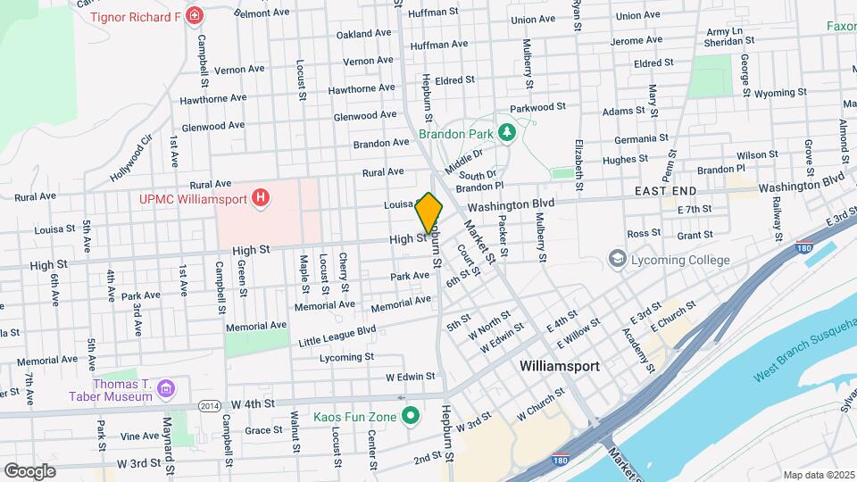 Hepburn Mapa y Detalles de la Ubicación