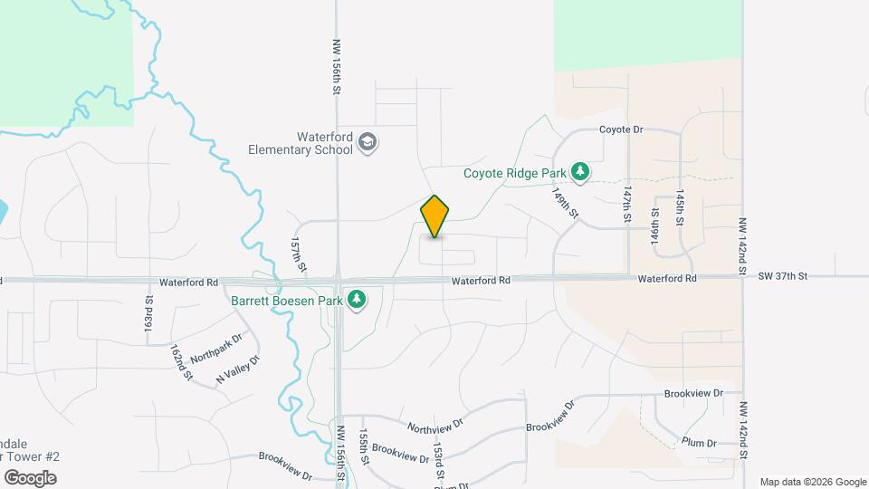 5430 153rd St Map and Location Details